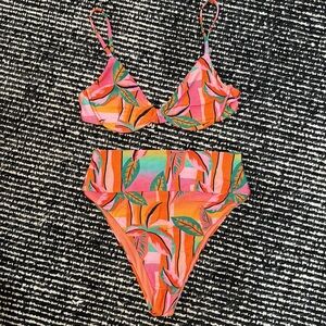 Beach Riot palm beach  camilla Bikini set